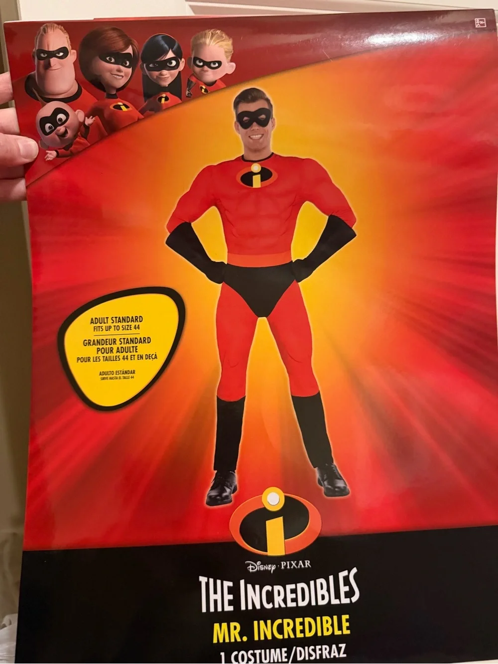 Disney Mrs. Incredible Costume - Red and Black